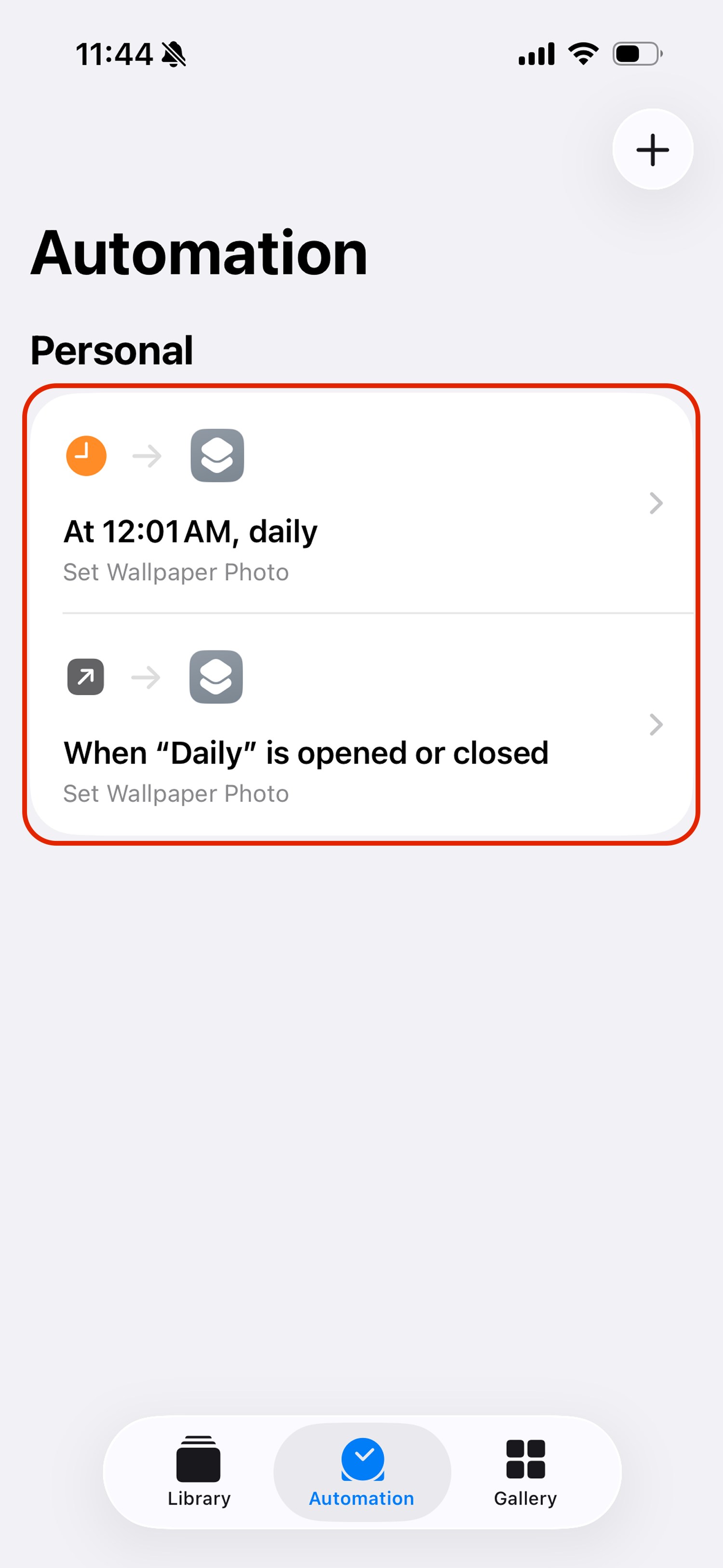 Automation is saved and ready